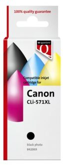 Inktcartridge quantore alternatief tbv canon Cli-571xl zwart