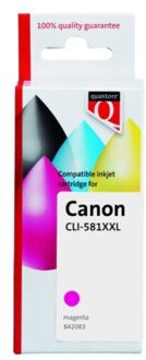 Inktcartridge quantore alternatief tbv canon Cli-581xxl rood
