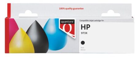 Inktcartridge Quantore alternatief tbv HP L0S07AE 973X zwart