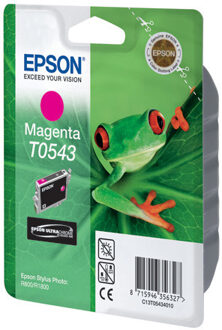 Inktcartridge T0543, 400 Pagina's, Oem C13t05434010, Magenta
