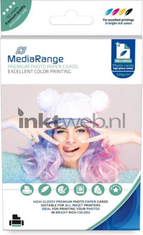 Inktmedia® - foto papier 10x15 high glossy 50 vel 150 grams