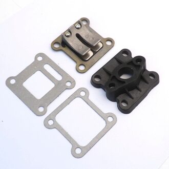 Inlaat Inlaatspruitstuk Pakking Reed Valve Voor 47CC 49CC Minimoto Mini Moto Quad Dirt Bike Atv Scooter Go Kart Motorfiets