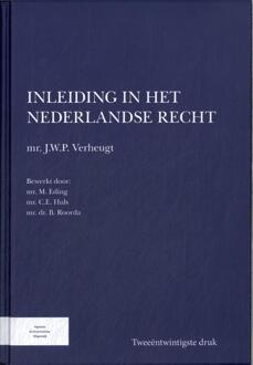 Inleiding in het Nederlandse recht -  J.W.P. Verheugt (ISBN: 9789082849516)