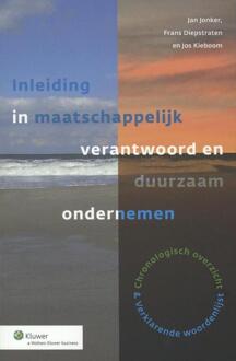 Inleiding in maatschappelijk verantwoord en duurzaam ondernemen - Boek Jos Kieboom (9013086071)