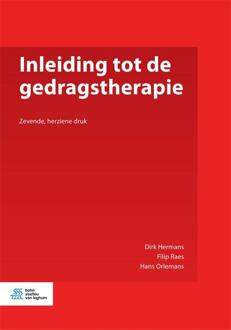 Inleiding tot de gedragstherapie - Boek Dirk Hermans (9036819504)