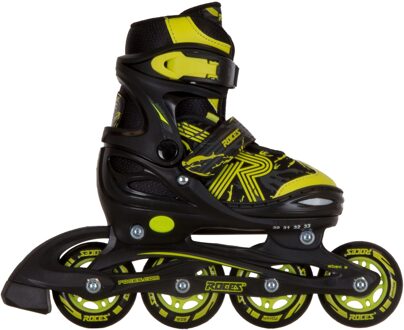 Inlineskates Jokey 3.0 Polypropyleen Zwart/geel Mt 38-41
