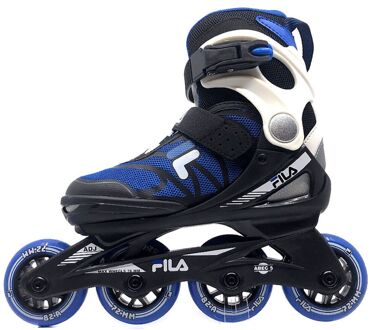 Inlineskates - Maat 28-32 - Unisex - blauw/zwart/wit