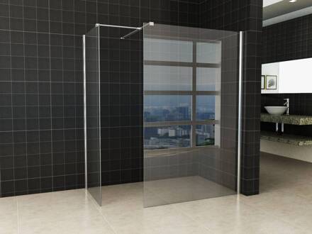 Inloopdouche combinatie-set Wiesbaden Allure 130 x 80 x 200 cm 10mm nano