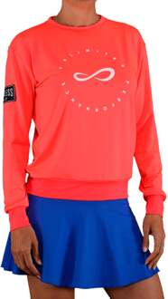 Inner Tech Sweatshirt Dames-koraal - L