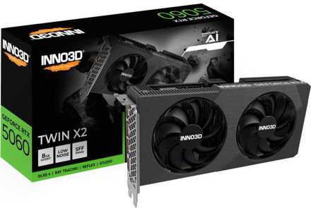 Inno3D GeForce RTX 5060 TWIN X2 8GB Grafische kaart