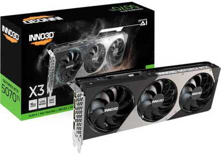 Inno3D GeForce RTX 5070 Ti X3 Grafische kaart