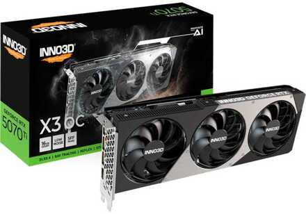 Inno3D GeForce RTX 5070 Ti X3 OC Grafische kaart