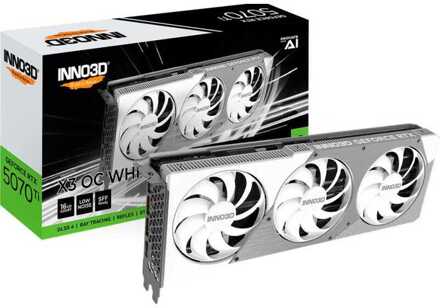 Inno3D GeForce RTX 5070 Ti X3 OC WHITE Grafische kaart