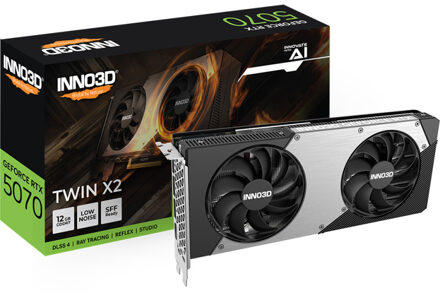 Inno3D GeForce RTX 5070 TWIN X2 Grafische kaart