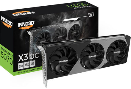 Inno3D GeForce RTX 5070 X3 OC Grafische kaart
