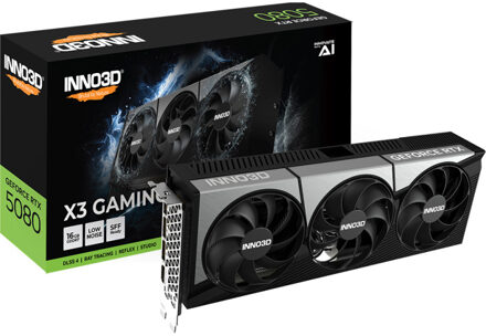 Inno3D GeForce RTX 5080 X3 Gaming OC Grafische kaart