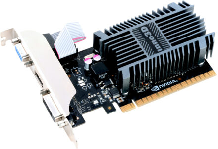 Inno3D N710-1SDV-E3BX videokaart GeForce GT 710 2 GB GDDR3