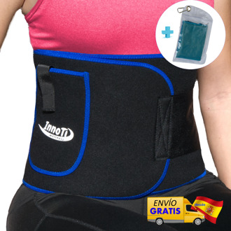 InnoTi slimming women's and men's neoprene reducer belt-Lumbar reducer belt for gym, Fitness and sport