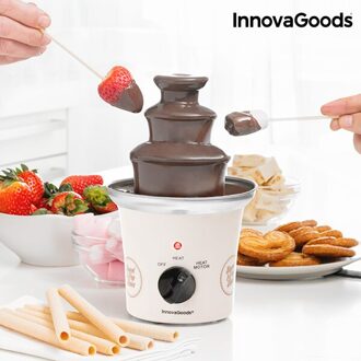 Innovagoods Chocolade Fontein Zoete & Pop Keer 70W Wit Staal