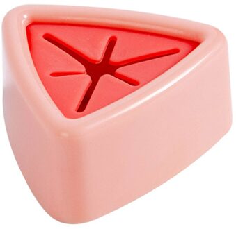 Innovatieve Driehoek Unieke Vorm Handdoek Houder Geen Boren Multi-color Zelfklevende Muur Gemonteerd Catching Coth Haak Hanger roze