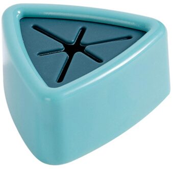 Innovatieve Driehoek Unieke Vorm Handdoek Houder Geen Boren Multi-color Zelfklevende Muur Gemonteerd Catching Coth Haak Hanger saffier