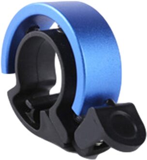Innovatieve Fiets Bel Aluminiumlegering Fiets Ring Fiets Hoorn Voor 22.2-22.8 Mm Stuur blauw