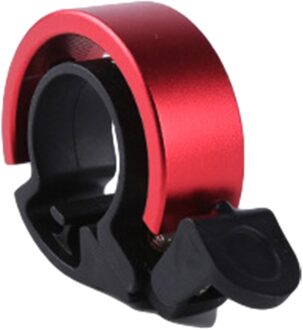 Innovatieve Fiets Bel Aluminiumlegering Fiets Ring Fiets Hoorn Voor 22.2-22.8 Mm Stuur rood