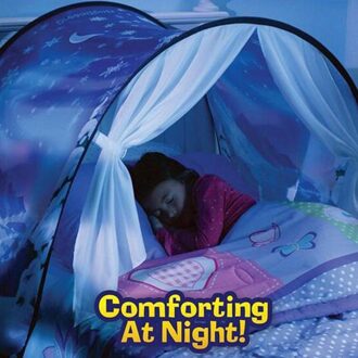Innovatieve Magische Droom Tenten Kids Pop Up Bed Tent Kid Slaapkamer Playhouse Winter Wonderland Cadeau Voor Kinderen