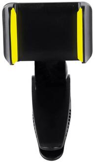 Innovatieve Universele Veilig Zonneklep Auto Telefoon Houder Auto Navigatie Houder Clip Installeren Op Spiegel Handvat Voor Mobiele Telefoon geel