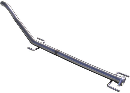 InoxCar middenpijp passend voor Opel Astra H GTC 1.6T (180pk) 2007- IXTCAS