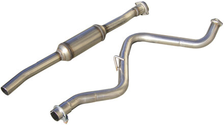 InoxCar middenpijp passend voor Subaru Impreza 2.0D (150pk) 2009- IXITSU10