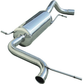 InoxCar uitlaat passend voor 'Centraal' Seat Ibiza 6J SC Boccanegra (180pk) 2010- (excl. eind IXSEIB21