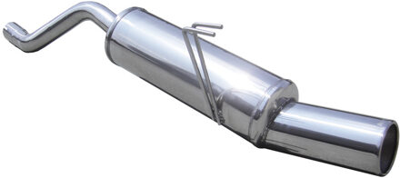 InoxCar uitlaat passend voor Lancia Y 1.3 MJET (90pk) 9/2006- 102mm IXLAY07102