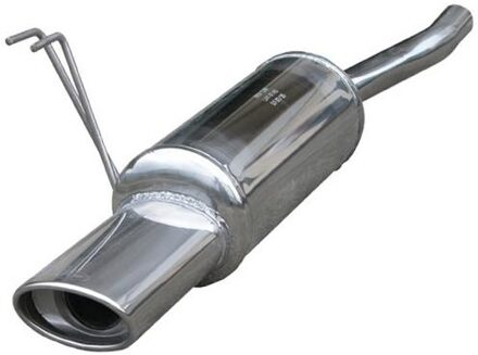 InoxCar uitlaat passend voor Lancia Y 1.4 (95pk) 1995-1999 120x80mm IXLAY04120