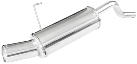 InoxCar uitlaat passend voor Lancia Ypsilon 1.4 16V 95pk 2006- 1x102mm IXLAY09102