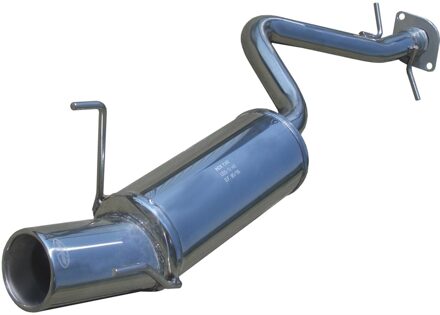 InoxCar uitlaat passend voor Lexus IS200 2.0 (155pk) 1999- 102mm IXLEIS01102