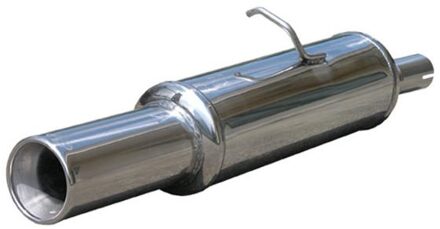 InoxCar uitlaat passend voor Opel Astra F 1.6 (75pk) 1991-1996 102mm (1 ophangpunt) IXOPAS05102