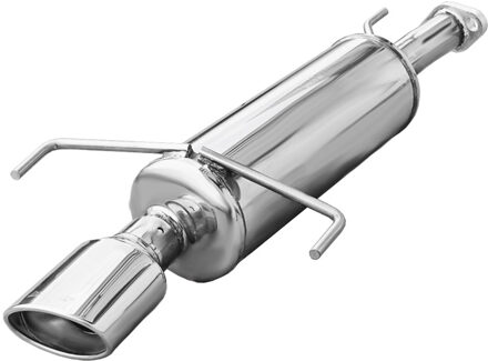 InoxCar uitlaat passend voor Opel Astra G 1.8 (125pk) 1998- 120x80mm IXOPAS24120