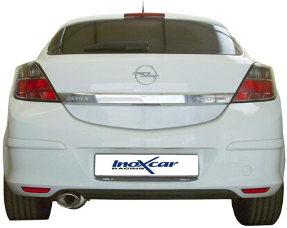 InoxCar uitlaat passend voor Opel Astra H GTC 1.6T (180pk) 2007- 120x80mm IXOPAS36120