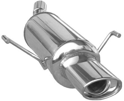 InoxCar uitlaat passend voor Opel Astra H GTC 1.9 CDTi (150pk) 2005- 120x80mm IXOPAS29120