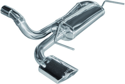 InoxCar uitlaat passend voor Opel Astra J 1.6 Turbo S (180pk) 2010- 120x80mm Oblique IXOPAS37SB