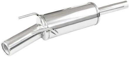 InoxCar uitlaat passend voor Opel Corsa B 1.6 GSi 16v (106pk) 1994- 80mm IXOPCO0880