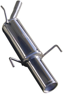 InoxCar uitlaat passend voor Opel Corsa C 1.2 2000- 102mm IXOPCO10102