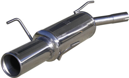 InoxCar uitlaat passend voor Opel Corsa C 1.4 (90pk) 2000- 102mm IXOPCO11102