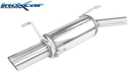 InoxCar uitlaat passend voor Opel Corsa C 1.7 16v Di 65pk/1.7 16v Dti 75pk 2000-2003 Ã4 IXOPCO1690RA