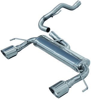 InoxCar uitlaat passend voor Opel Corsa D OPC 1.6T Nurburgring (210pk) 2012- Ø54,5mm Link IXOPCO18RA