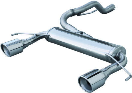 InoxCar uitlaat passend voor Opel Corsa D OPC 1.6T Nurburgring (210pk) 2012- Ø54,5mm Link IXOPCO18XR10