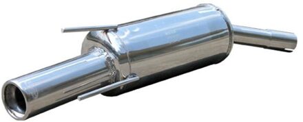 InoxCar uitlaat passend voor Opel Tigra A 1.6 16v (106pk) 1994-1997 80mm IXOPTI0280