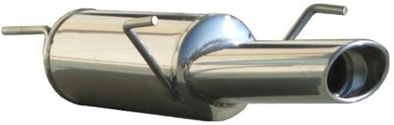 InoxCar uitlaat passend voor Opel Tigra TwinTop 1.3 CDTi (70pk) 2005- 120x80mm IXOPTI05120