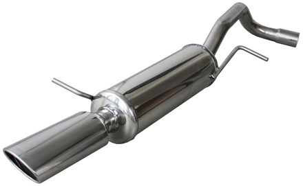 InoxCar uitlaat passend voor Seat Ibiza 1.9TDi Cupra (160pk) 2007- 120x80mm IXSEIB19120